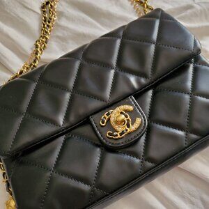 Chanel makeup bag